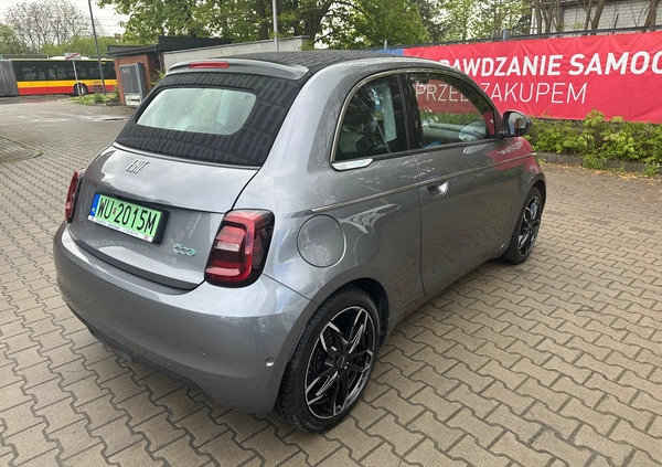 Fiat 500 cena 115964 przebieg: 31000, rok produkcji 2021 z Lubawa małe 79